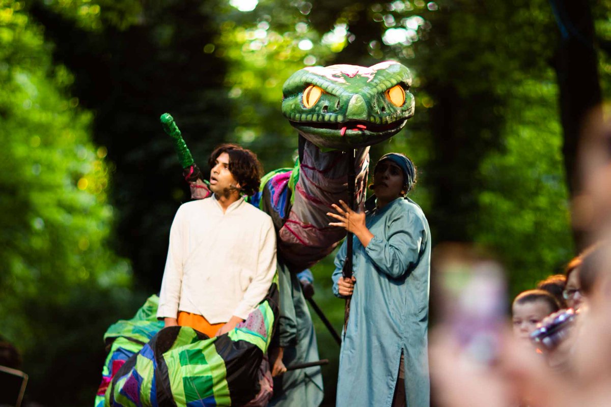 TheDukesTheatre's tweet photo. ...and that wraps up our 2022 production of The Jungle Book! 🐯🐵🐍🐻 We would like to say a huge thank you to our Dukes team and local supporters for bringing the magic to Williamson Park this summer. ✨

📷 - Gabi Dawkins and Jessie Turton

#TheDukesJungleBook #ParkShow https://t.co/szZI7pMRB0
