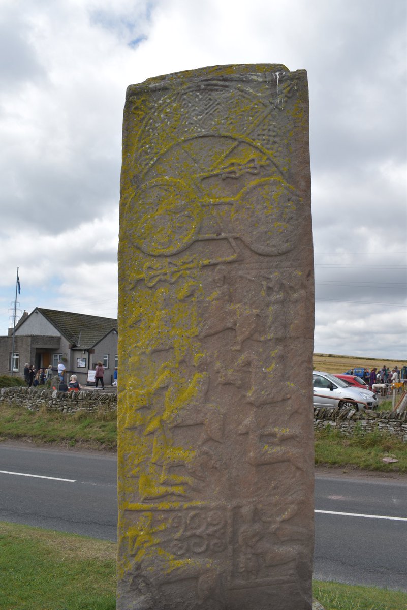 gasdoc2857's tweet photo. Maybe #ridethenorth is a bit older than you think @ride_the_north #aberlemno #pictishstones https://t.co/RwXGqZSmpo