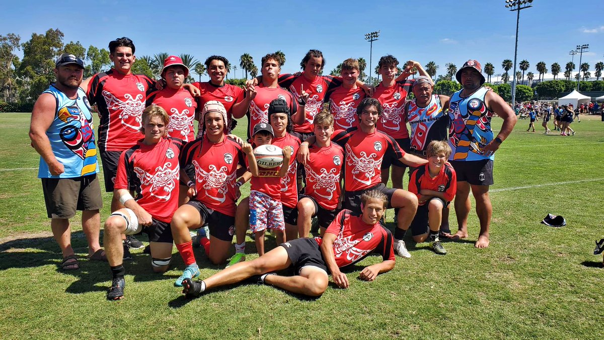ThunderRugbyCA's tweet photo. Congratulations to our boys Thunder U18 team who won the Plate at the LA 7s today. https://t.co/1goVFJZM6d