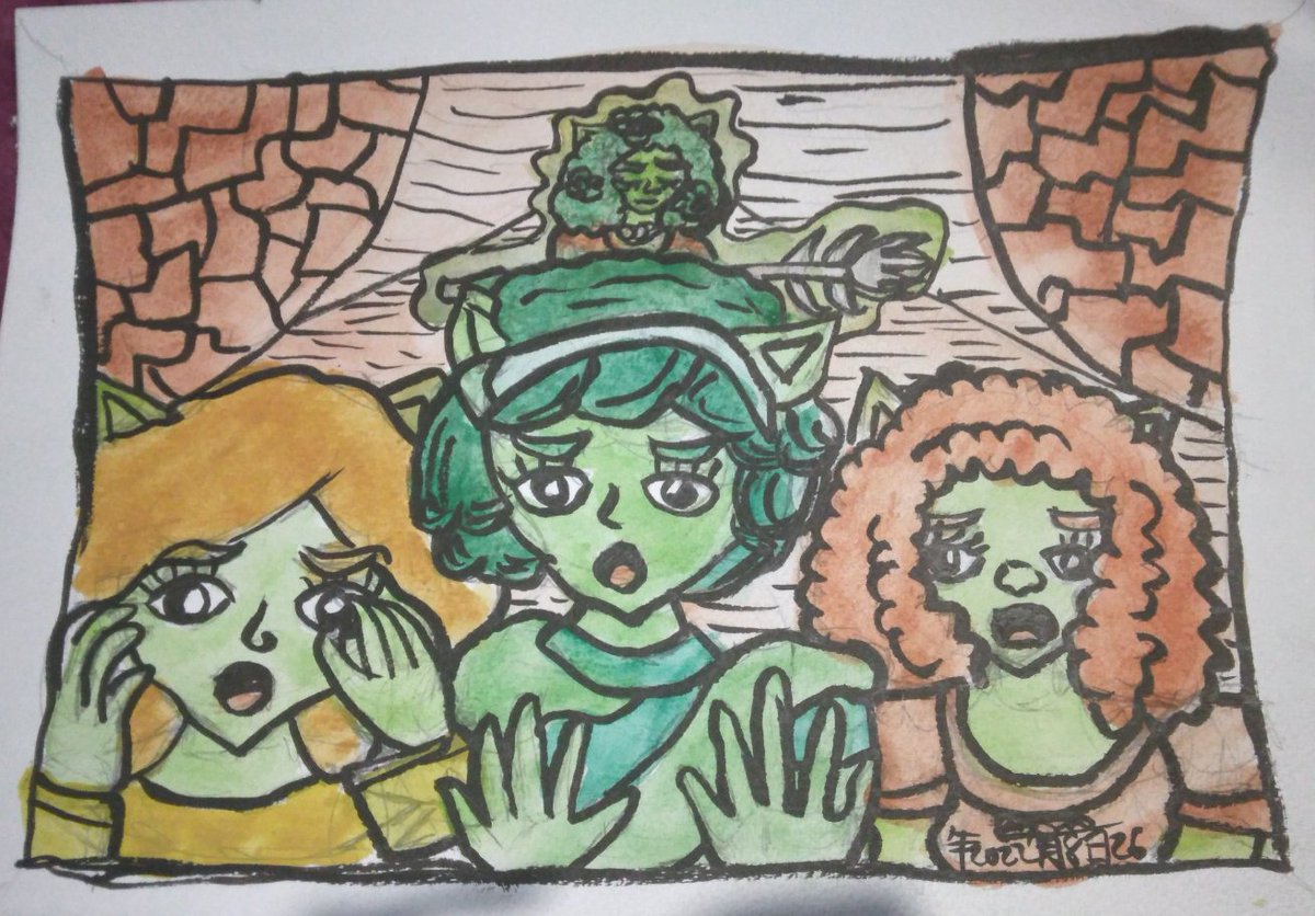 CherishYork's tweet photo. #Drowgust2022: Day 26: Sneak: Mossy sneaks 

@frandaredoodles #drowgust #Drowgust2022 #day26sneak #thedolldrows #28thaug2022
#mossytheundeadlibrariandrow https://t.co/qMfAzSCSed