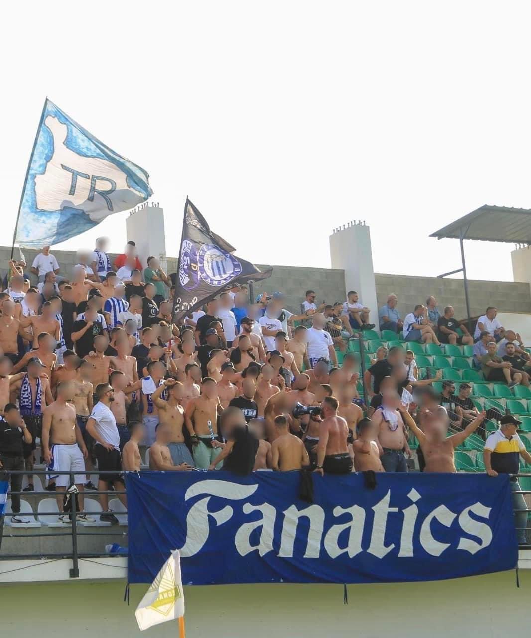 Fanatics of Football on X: KF Tirana at KF Egnatia #ultras