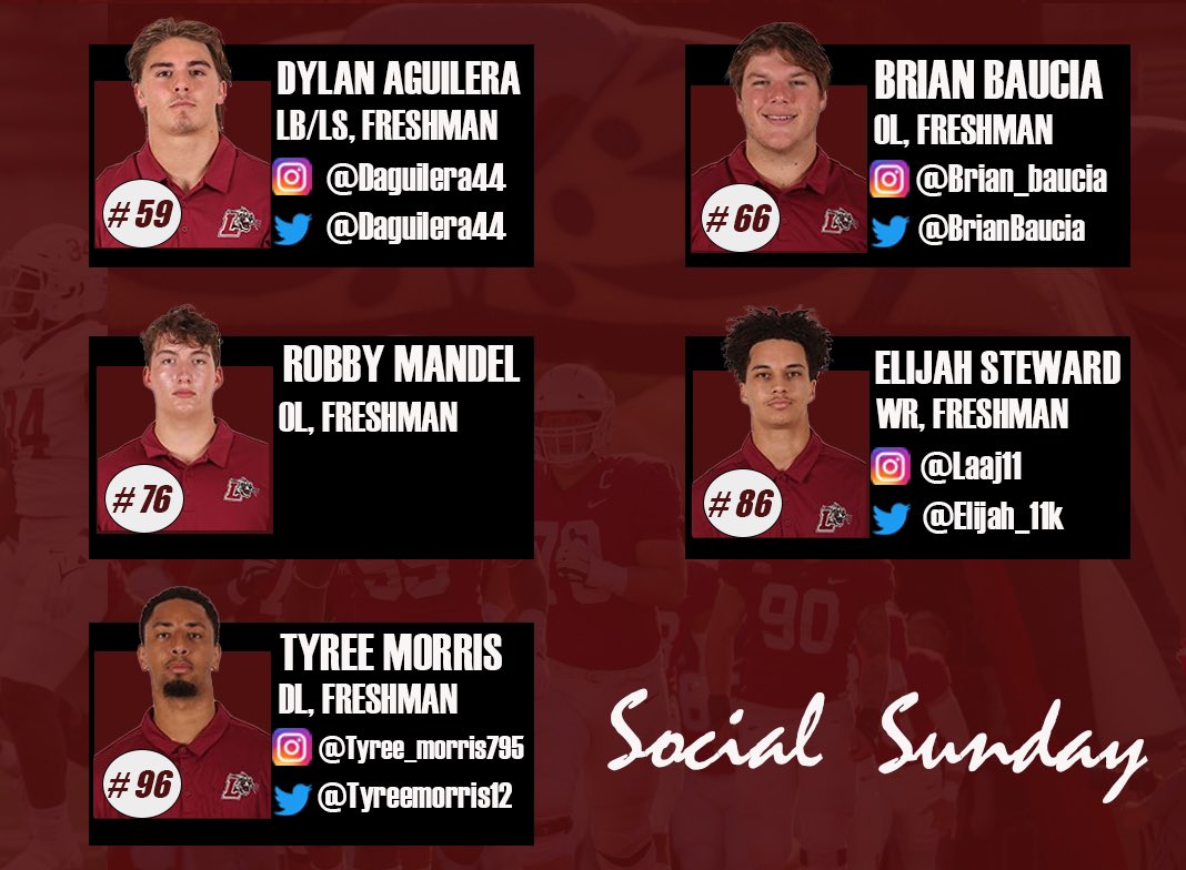 Show our first year guys some love and give them a follow! #ClimbTheHill #SocialSunday