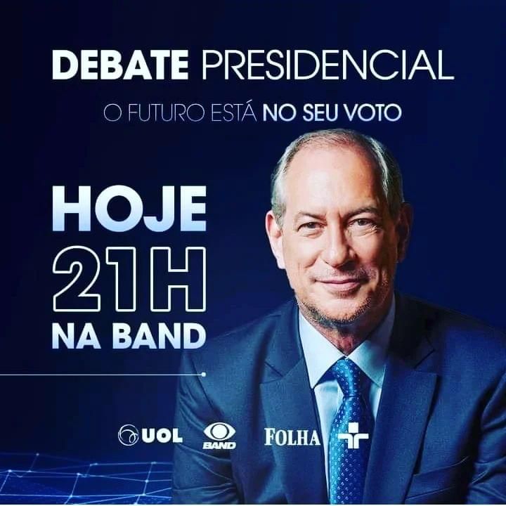 Quem vai assistir o #CiroNaBand?