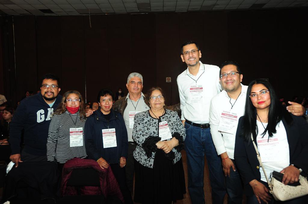 Hoy participé en la instalación del Consejo y elección del Comité de #morena en la #CDMX