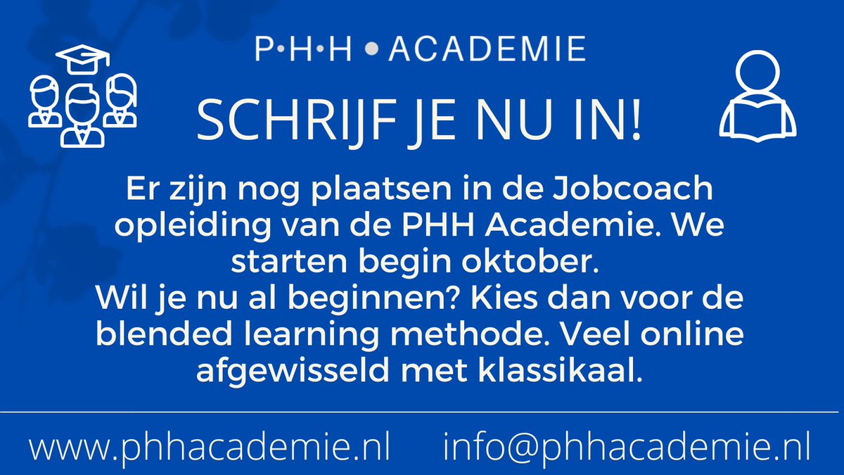 Je bent hard nodig als Jobcoach!
Start nu met de opleiding. Nu ook weer klassikaal! #jobcoach #opleiding #werkenaanjetoekomst