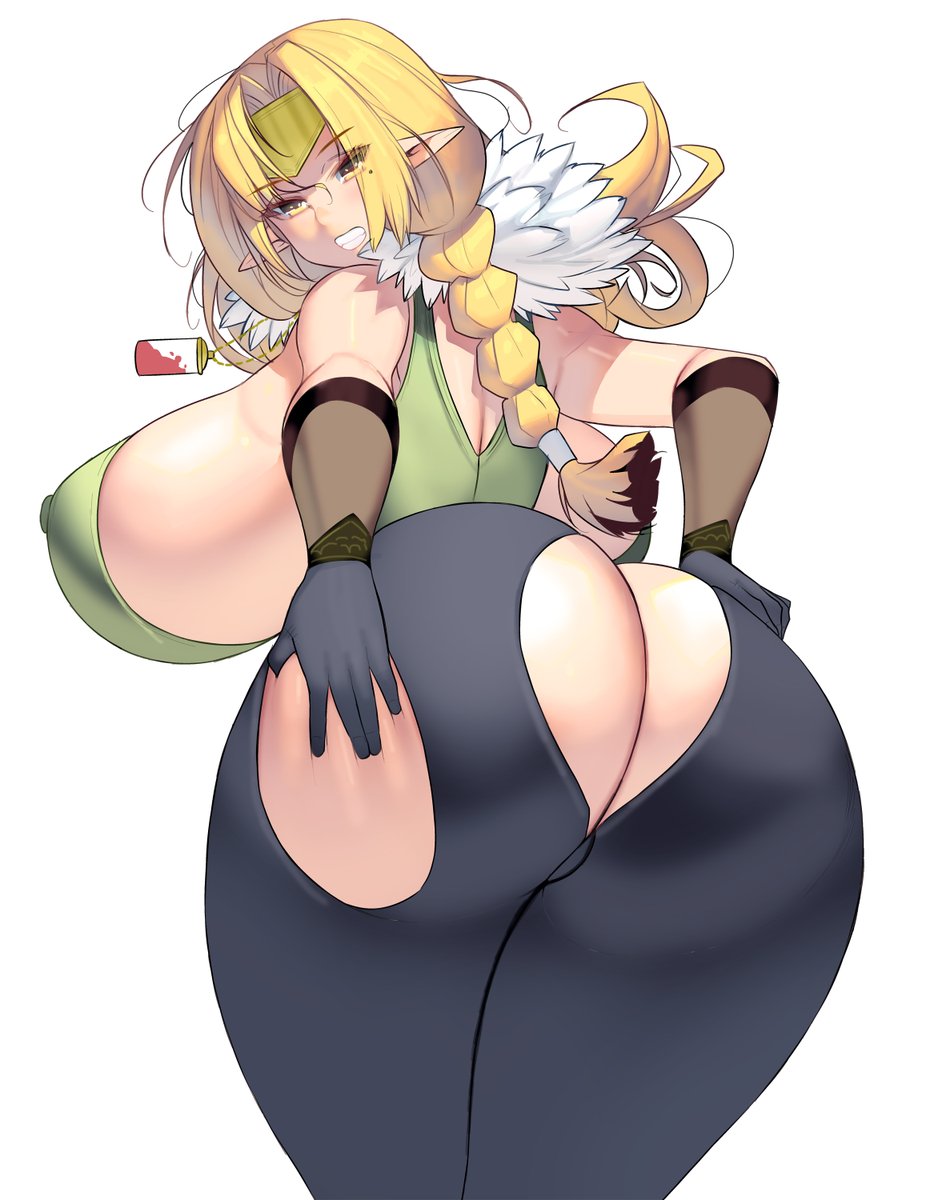 エルフさんのお尻
https://t.co/0Th2lm24M4 