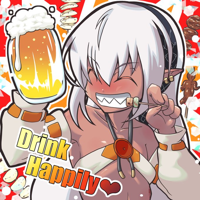 個人依頼で描かせていただきました #褐色娘 #よそのこ #カティ https://t.co/6jFckHRF1b 