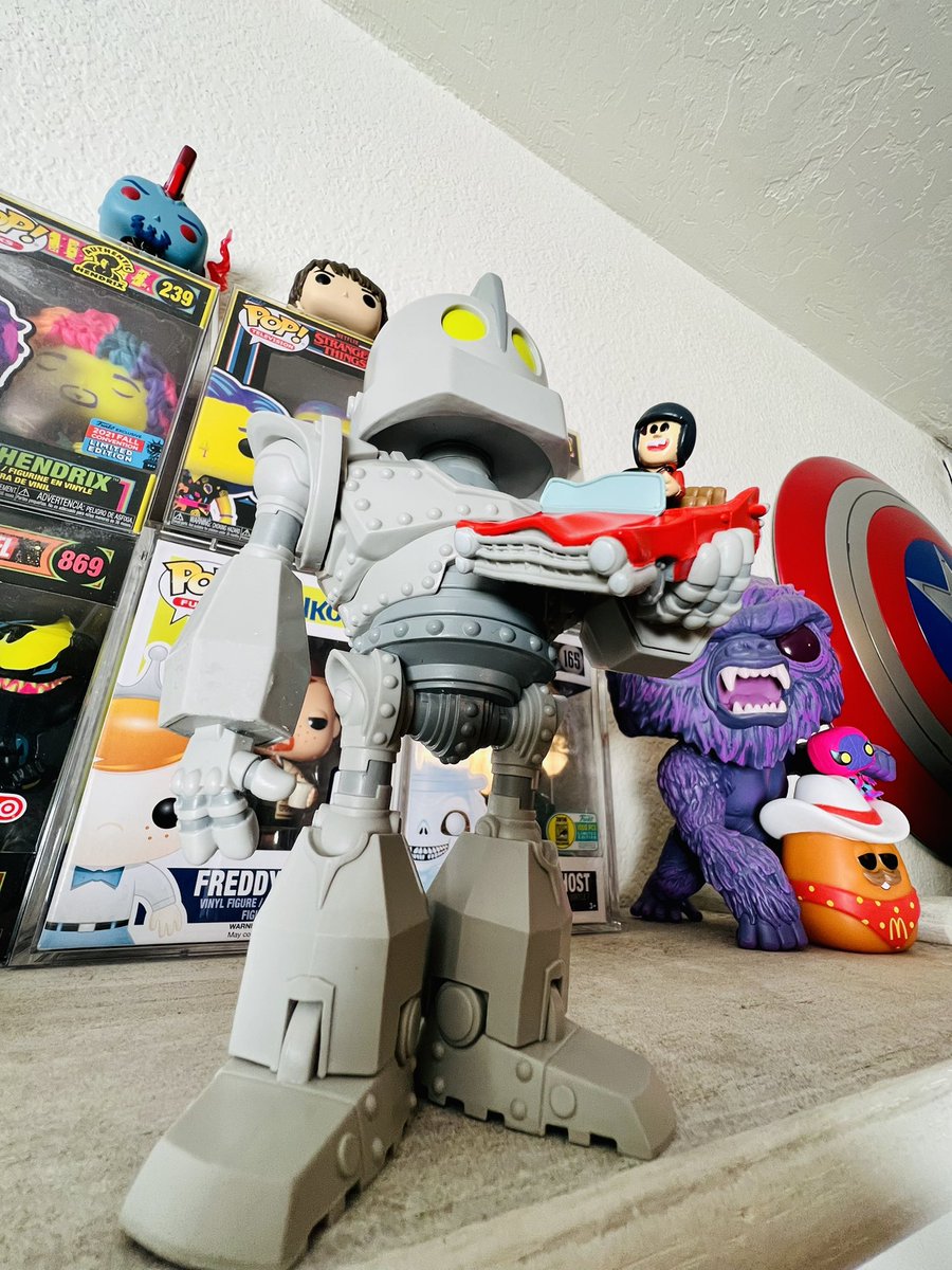 EliyDaJedi's tweet image. As a collector, there’s no better feeling in the world than pulling a chase! #Funko #IronGiant #Funkon2022 #FunkoSoda