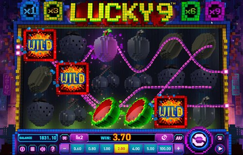 Lucky 9 Online Slot -  - This is a 6 reel game with 20 lines from Wazdan that features a Bonus Round, Bonus Spins, Wild and Scatter Symbols, and a Variable Win Multiplier!