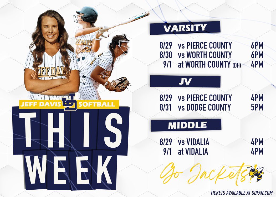 Jeff Davis Yellow Jacket Softball tweet media
