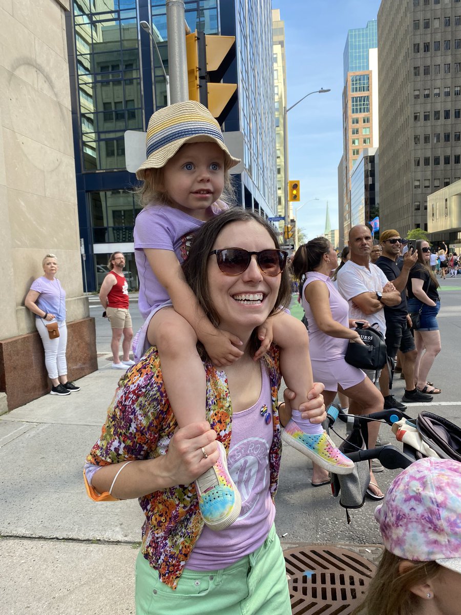 MrCurley3's tweet photo. The family took a day trip to a parade.

#ottawapride #PrideOttawa #Pride2022 https://t.co/h7mw8QT7sl