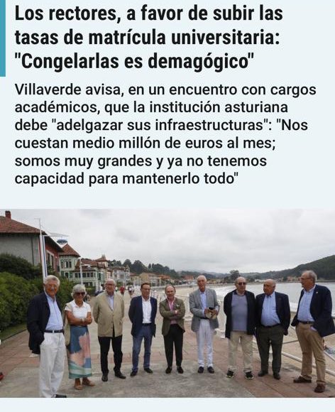 uniovihatesme's tweet photo. Oye estudiantes de @uniovi_info , queréis una subida de tasas?? El rector @Villaverde_UO sí https://t.co/GyPObmv7Ri