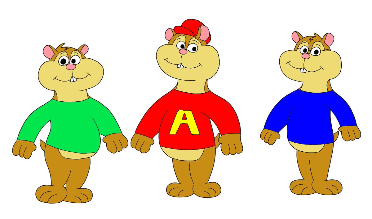 TwistedCartoons's tweet photo. Here are some fanart drawings of my favorite little guys, the chipmunks. On the fourth picture, the Chipmunks are doing a musical battle against Teddy Ruxpin.

Tags: #alvinandthechipmunks #teddyruxpin #chipmunks #fanart #cartoons https://t.co/HkgnrzkgIr