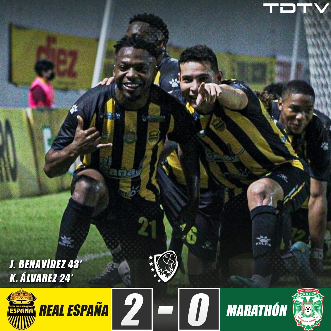 tdtvhn's tweet image. ¡Ganó la Máquina! ¡El Real España se queda con el Clásico Sampedrano!
🚂🟡⚫