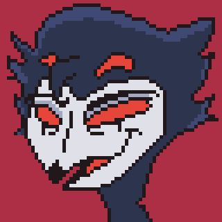 Stolas 
#HelluvaBossFanart #pixelart #aseprite #HelluvaBossStolas