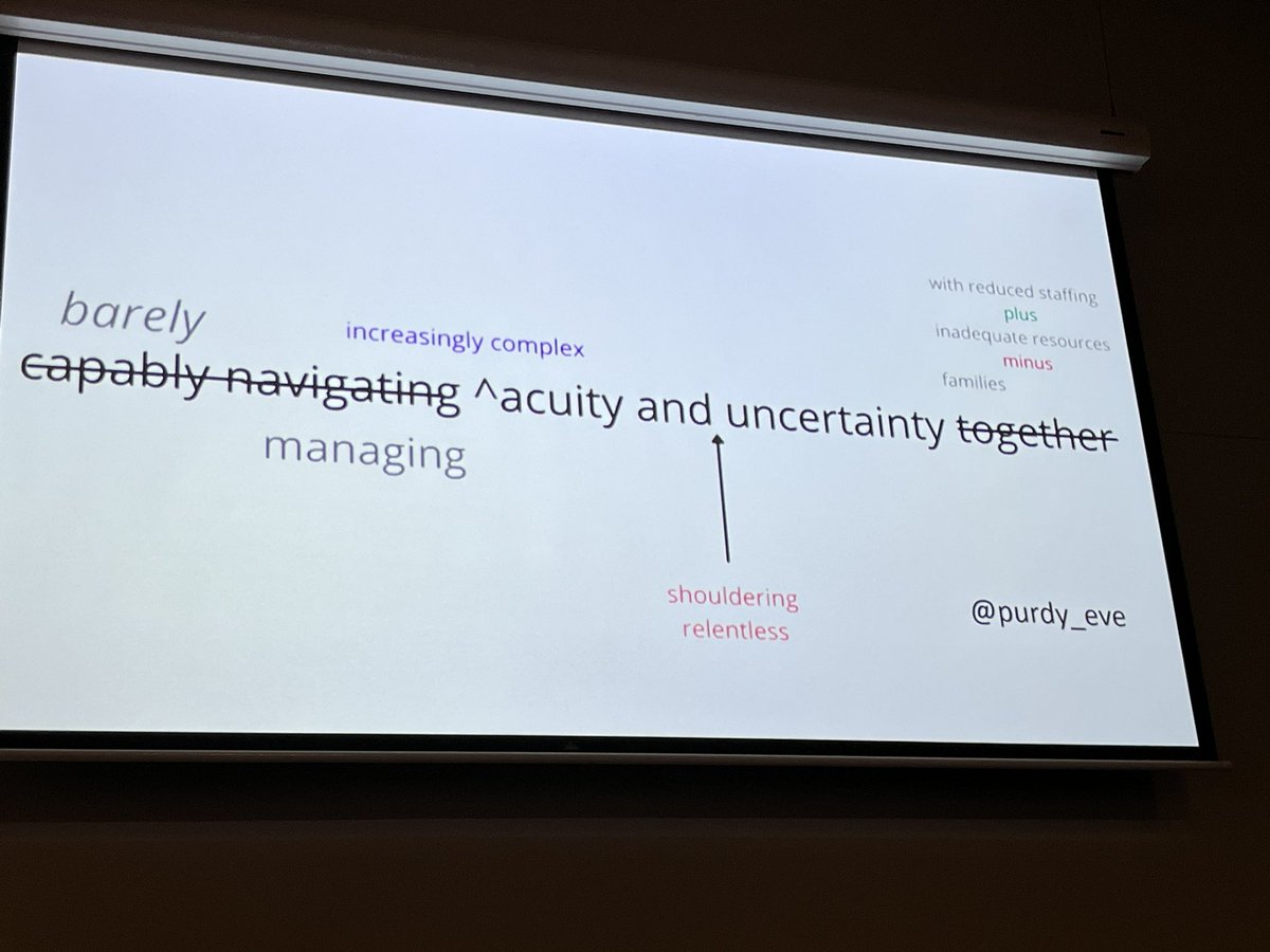 Moral injury and complexity are becoming an increasing issue in health care <a href="/ShahinaBraganza/">Shahina Braganza</a> <a href="/purdy_eve/">Eve Purdy</a>