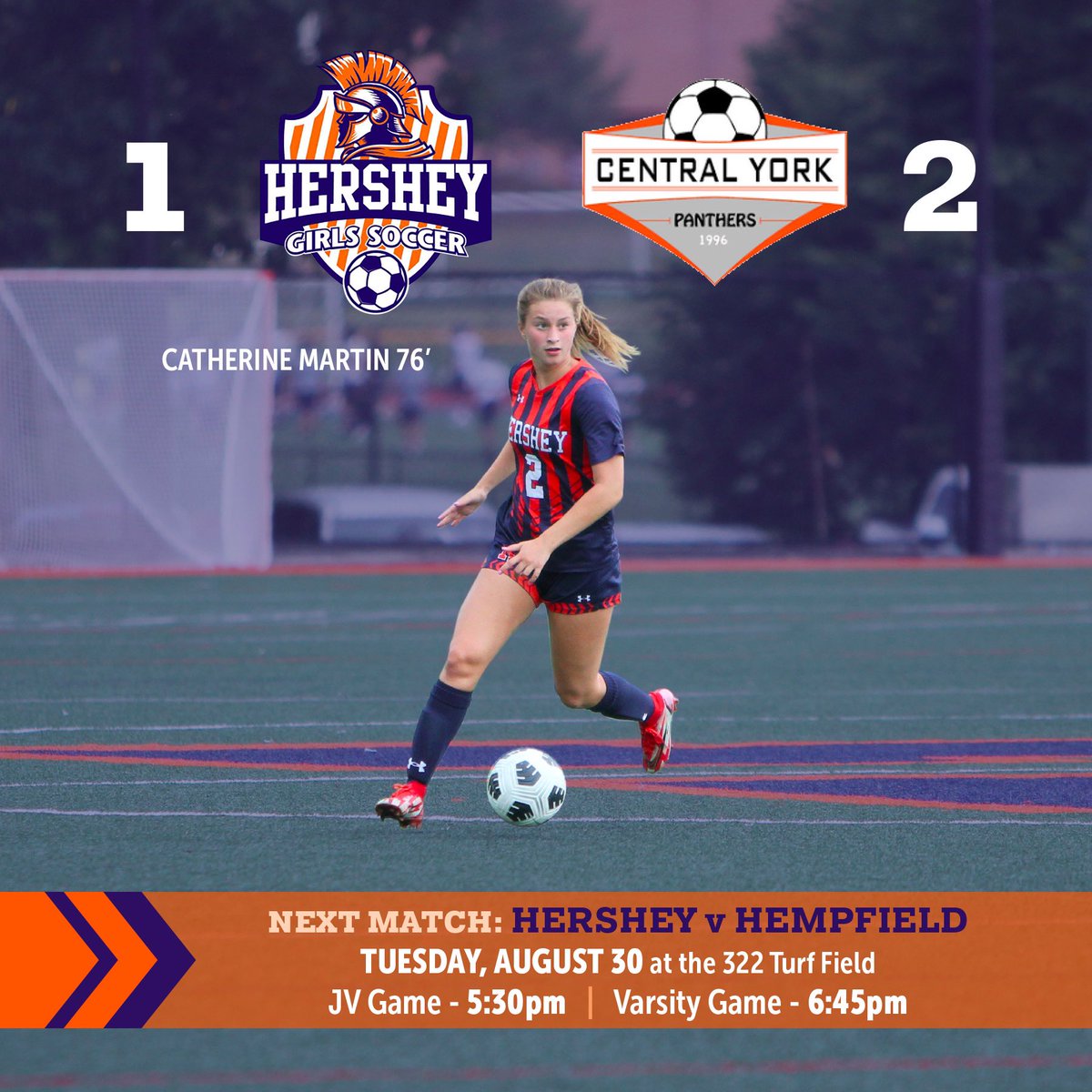 Results from our first game are not quite as we hoped but the team put up a great fight. If we keep up our hard work there will be great things ahead of us!!