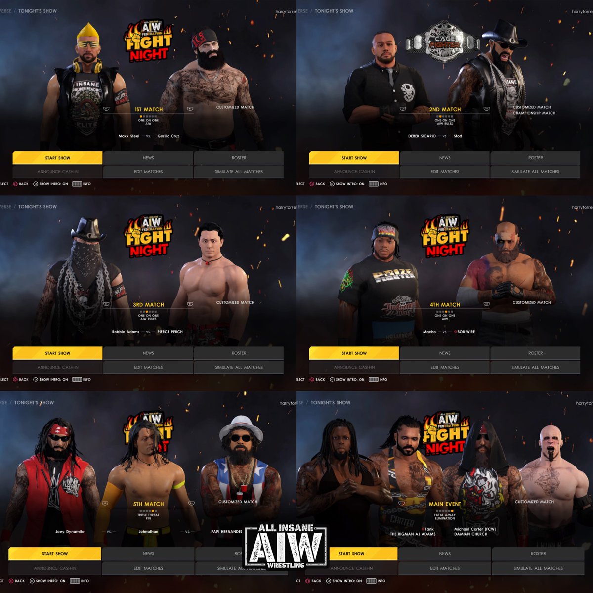 Aiwfightnight episode 6 is now live on twitch m.twitch.tv/royaldarksydeh…