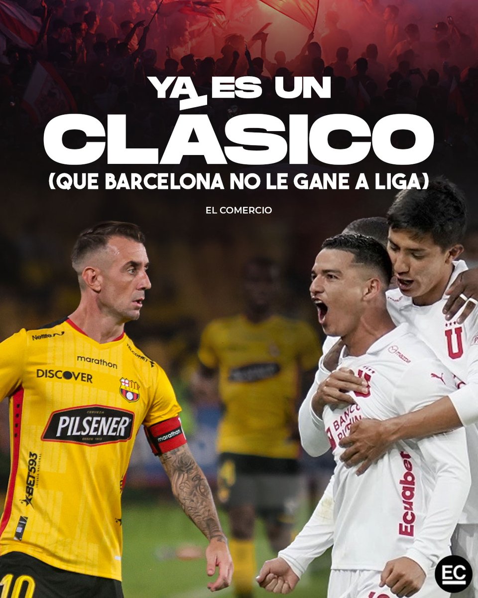 elcomerciocom's tweet photo. #Barcelona suma otro partido sin ganar a #LDU en su cancha: toreros y albos igualaron a un gol en el Monumental » https://t.co/yS91MtdVlJ https://t.co/FcsWwrXbAb