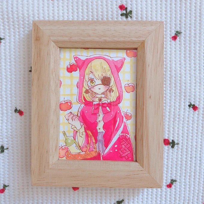 メルヘンの作品1つできました猫耳赤ずきんちゃん#minie19 