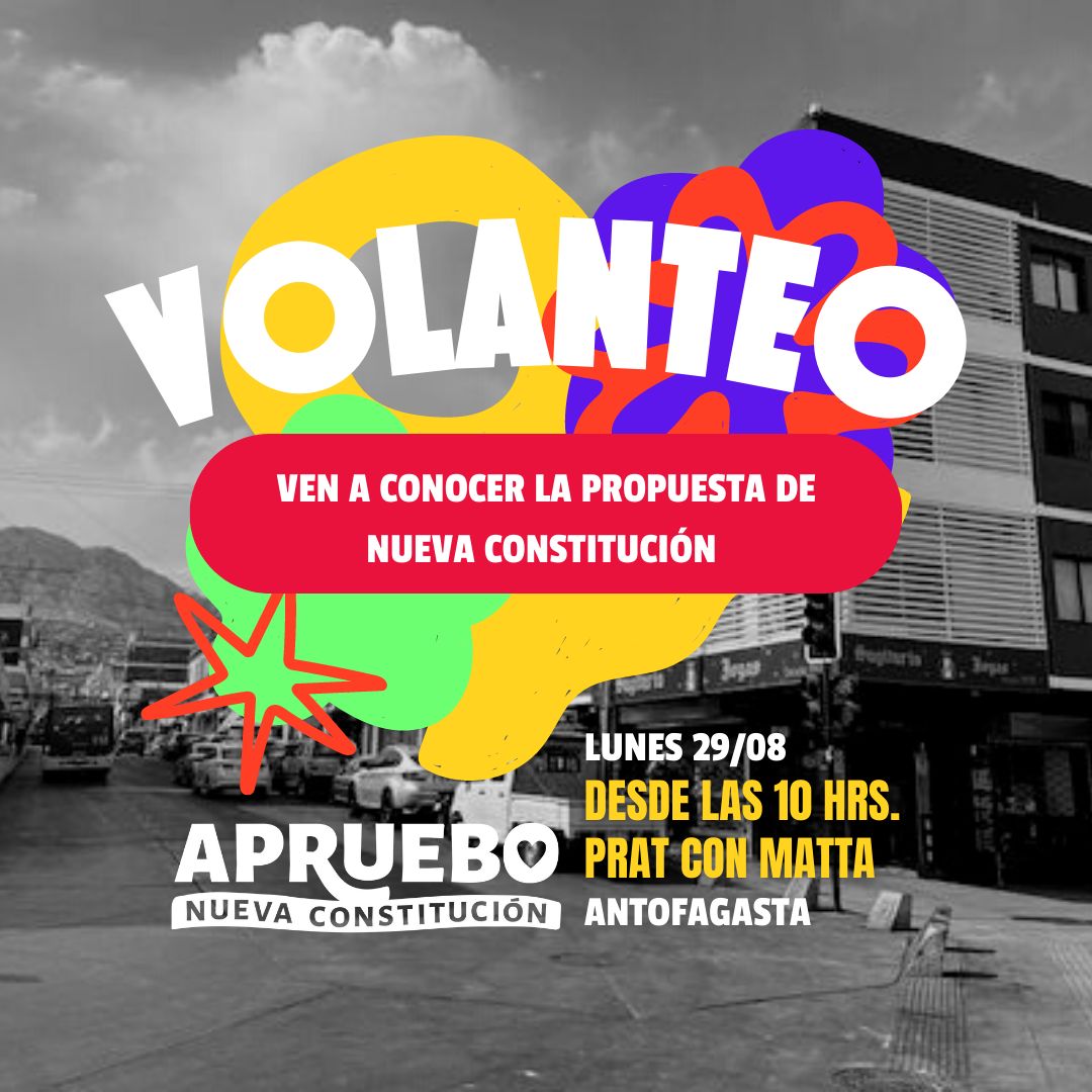 Vamos por esos últimos esfuerzos a conversar y convencer, es posible un Chile más justo ❤️🧡💙💜 #Apruebo #Apruebo4deSeptiembre
