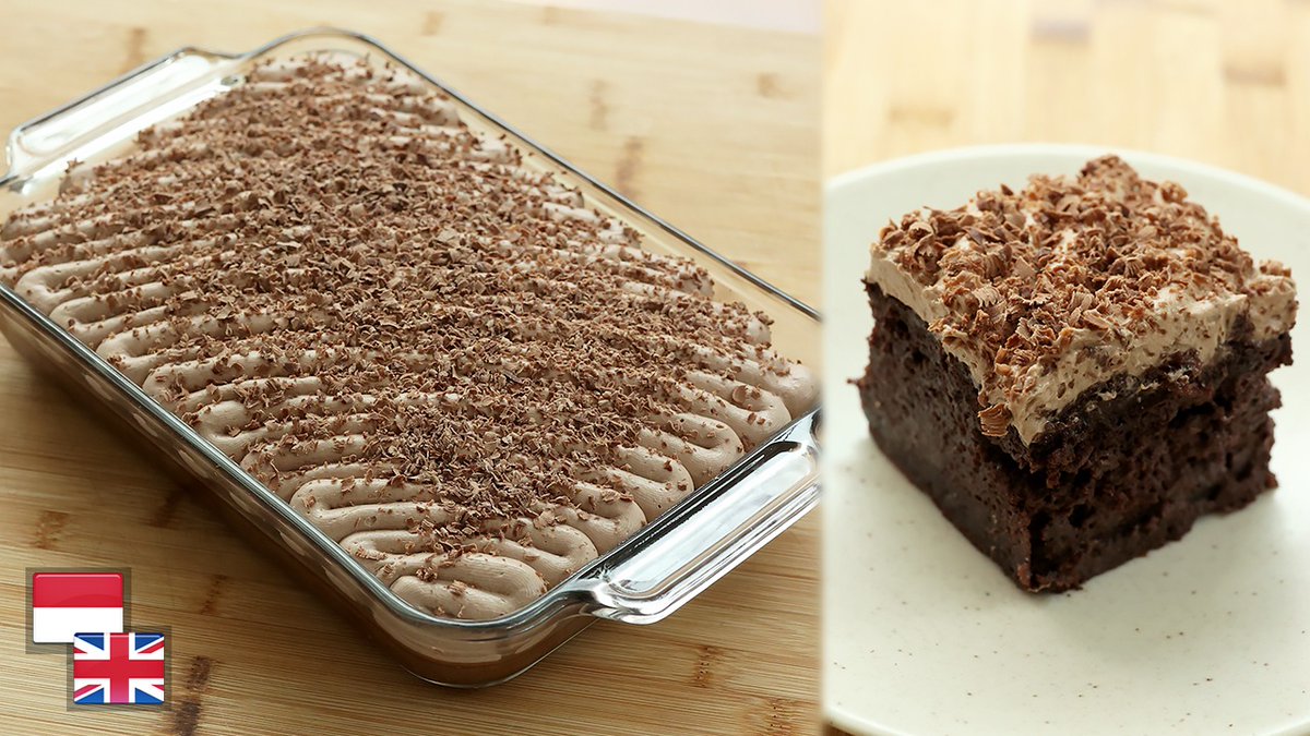 hermawan_devina's tweet photo. Lembut Meresap! Resep CHOCOLATE MILK BATH CAKE

--- a thread ---- https://t.co/rCz0ZgvzOR