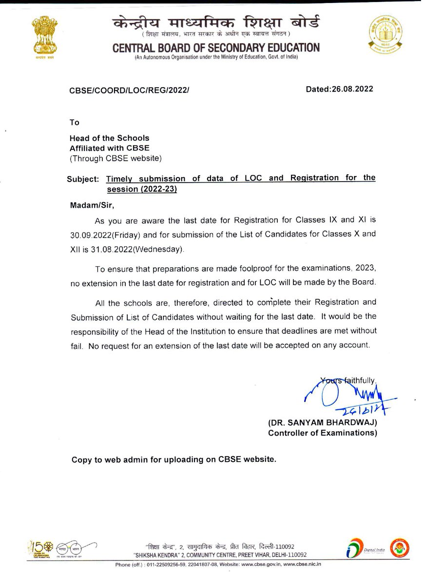 EducationRepor2's tweet photo. #CBSENews #CBSE Releases Important Notice About Board Exams 2023 https://t.co/tnvRLpAqn2