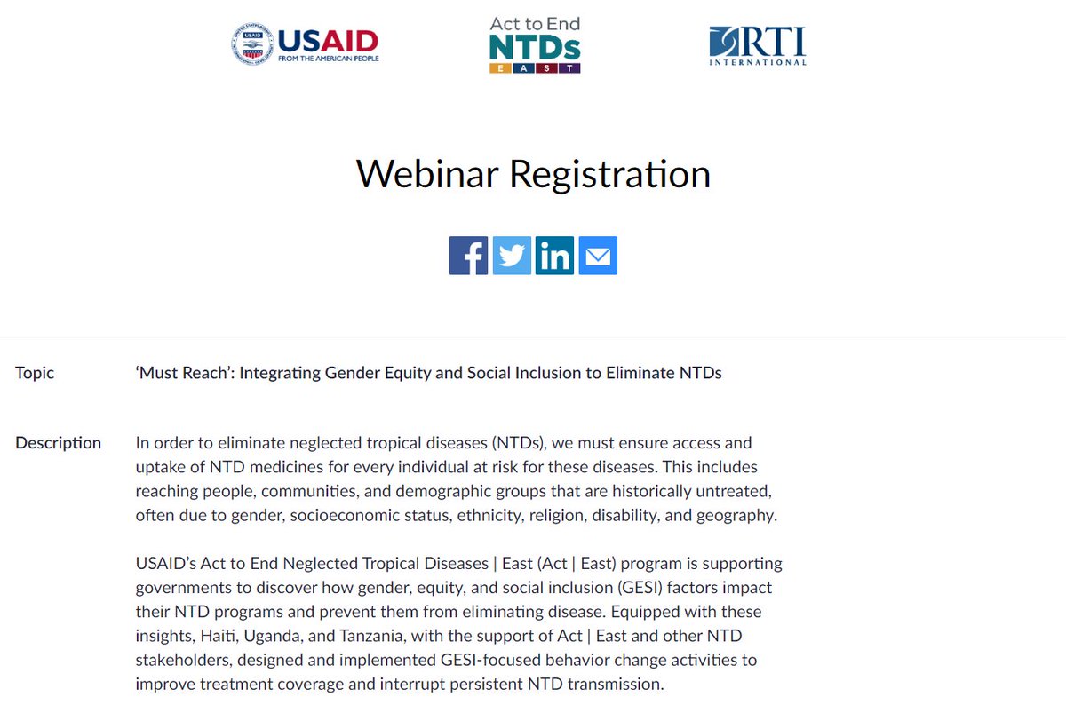 WIHERllc's tweet photo. To eliminate neglected tropical diseases (NTDs), we must ensure access &amp; uptake of NTD medicines for every individual at risk. On Sept 8th, join @RTIfightsNTDs &amp; WI-HER to discuss how to reach historically untreated populations. https://t.co/qgFk1ODZrQ #BeatNTDs https://t.co/fnb8myRDVE