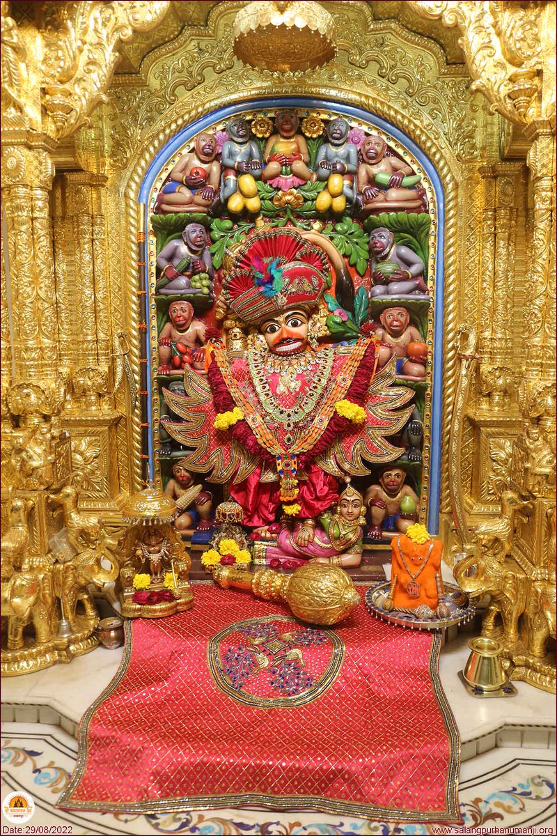 kashtbhanjandev's tweet photo. Darshan: 29-08-2022   
Shree KashtabhanjanDev Hanumanji Mandir Salangpur
https://t.co/91U86CaW1F
https://t.co/zgOd7PL7FO
#hanumanji #salangpur #kashtabhanjandev #hanuman #swaminarayan #hariprakashswami 
#hariprakashswami #swaminarayan #inspiration #motivation #satsang #vadtal https://t.co/zedUEwacaE