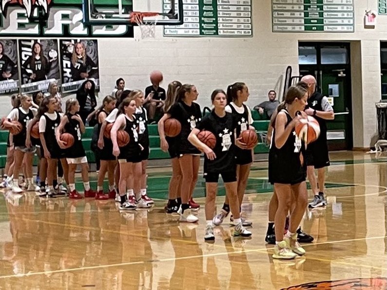 elissa_larrison's tweet photo. @ClaireLarrison had a great time working hard at the IGBRR Futures Camp today!! Congrats on your selection of the All Camp Team!! @coachbeckett @IGB_Hoops https://t.co/bfC33Wn3sD