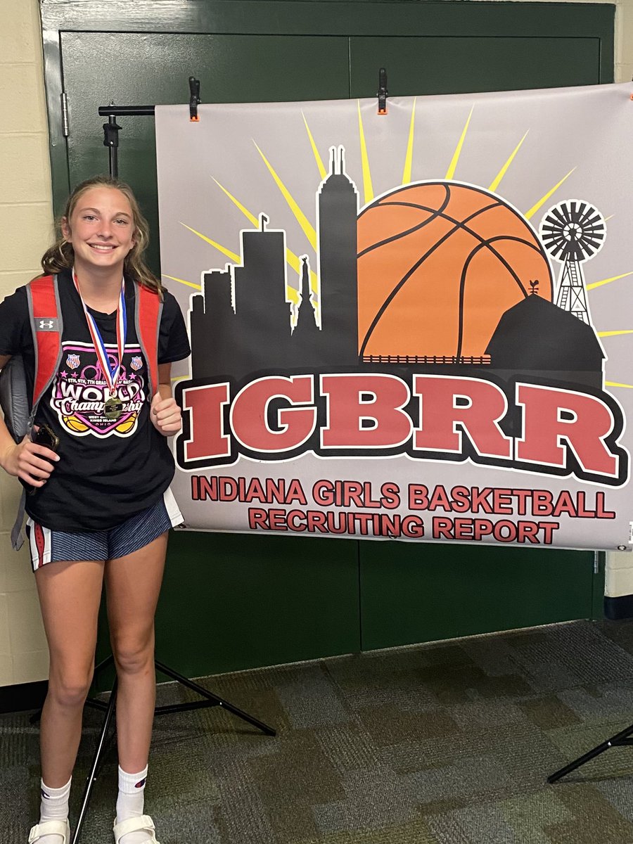 elissa_larrison's tweet photo. @ClaireLarrison had a great time working hard at the IGBRR Futures Camp today!! Congrats on your selection of the All Camp Team!! @coachbeckett @IGB_Hoops https://t.co/bfC33Wn3sD
