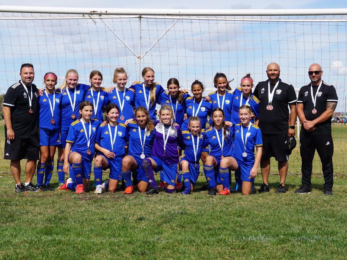 SASA_Impact's tweet photo. Congratulations to our U13 Boys, U13 Girls, U15 Boys, and U17 Girls on a hard earned Bronze medal at @AlbertaSoccer Tier 1 Provincials. 

Each team had their different challenges to fight through but they came out with some hardware! https://t.co/MnAgfecBSN