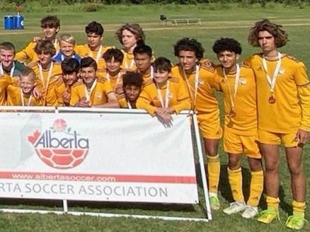 SASA_Impact's tweet photo. Congratulations to our U13 Boys, U13 Girls, U15 Boys, and U17 Girls on a hard earned Bronze medal at @AlbertaSoccer Tier 1 Provincials. 

Each team had their different challenges to fight through but they came out with some hardware! https://t.co/MnAgfecBSN