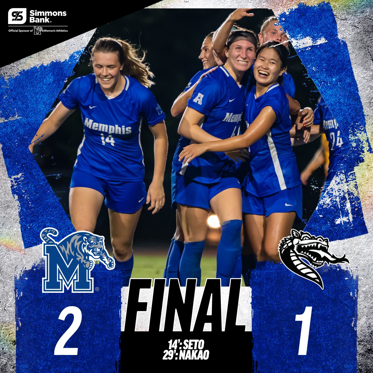 Memphis hold on for the 𝗪!

#GoTigersGo