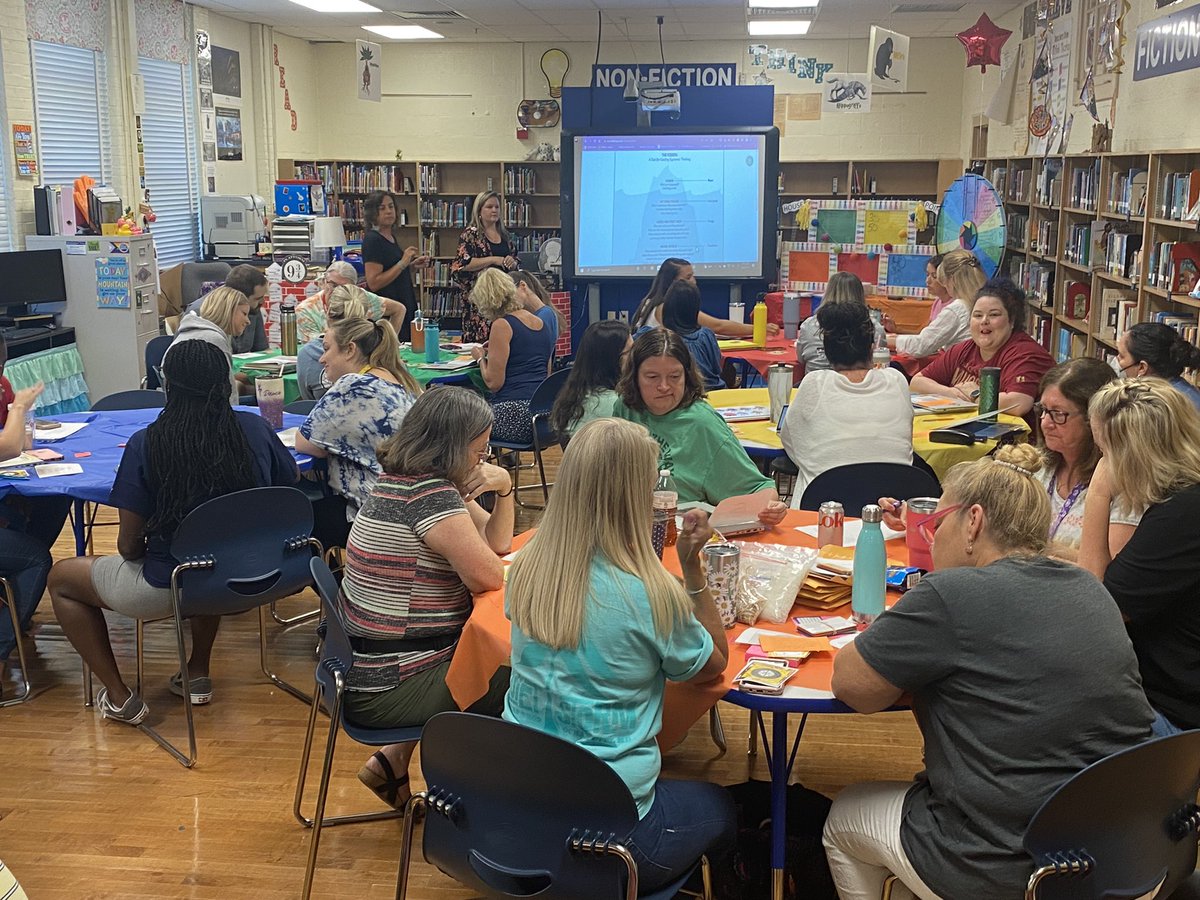 An amazing week with <a href="/chasebcps/">Chase Elementary</a> staff has allowed us to collaborate and grow as we prepare to welcome back Ss tomorrow! I can’t wait - 🤞🏻 I can sleep! ✨