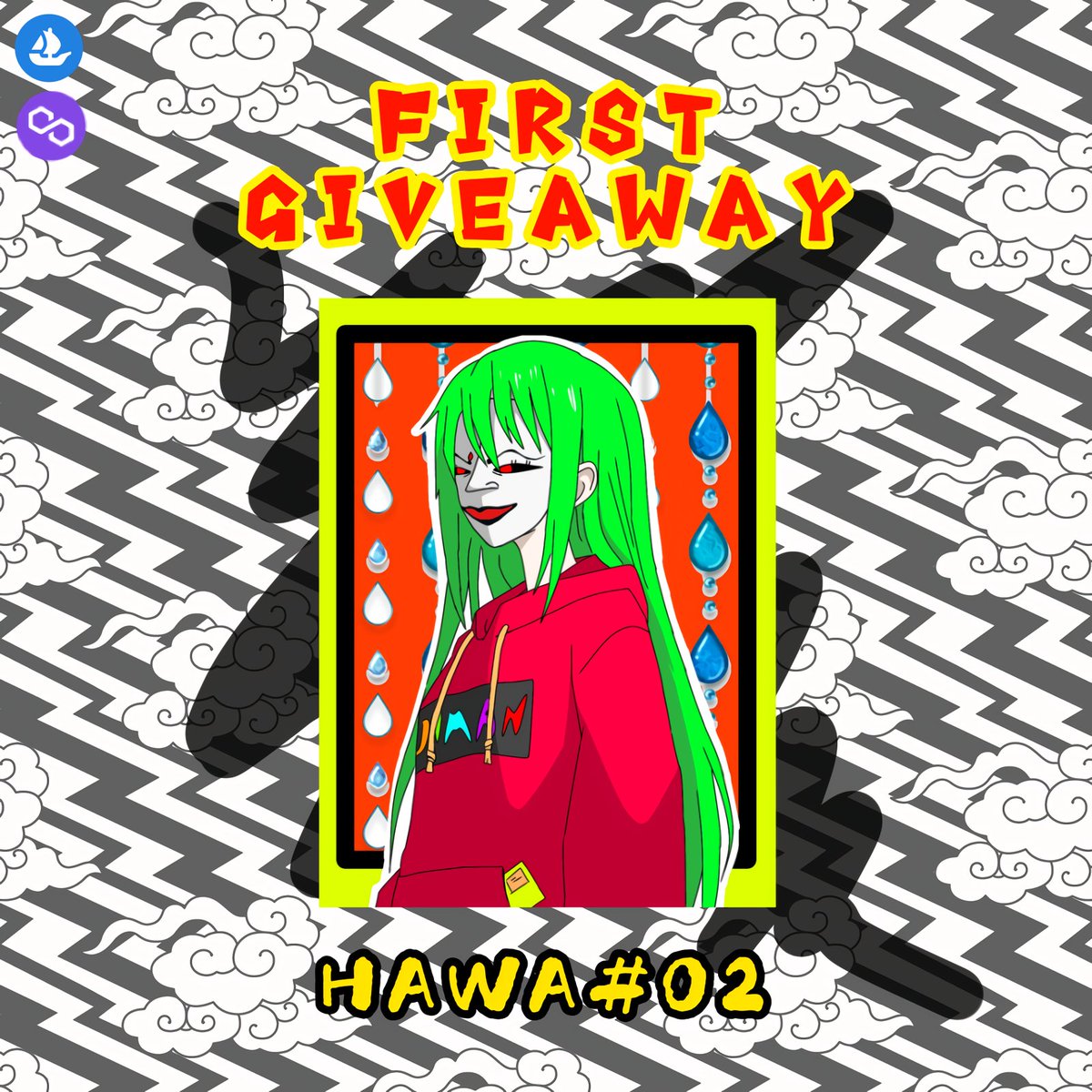 KI_JIMAN's tweet photo. 📛🔥 NFT Giveaway 🔥📛

🎁 1x HAWA#02 
🎴Grade: Uncommon 
This is my 2nd work. Original handmade.

How to win?
         👇
🔔FOLLOW 
🔄REETWET+❤LIKE 
👺Say "Hi"

⏰24 hours
#NFTGiveaways #nftart #NFTs #NFTCommunity #NFTartist #nftcollector #nftcollectors #PolygonNFT #OpenSeaNFT https://t.co/GHSpJgj5qb