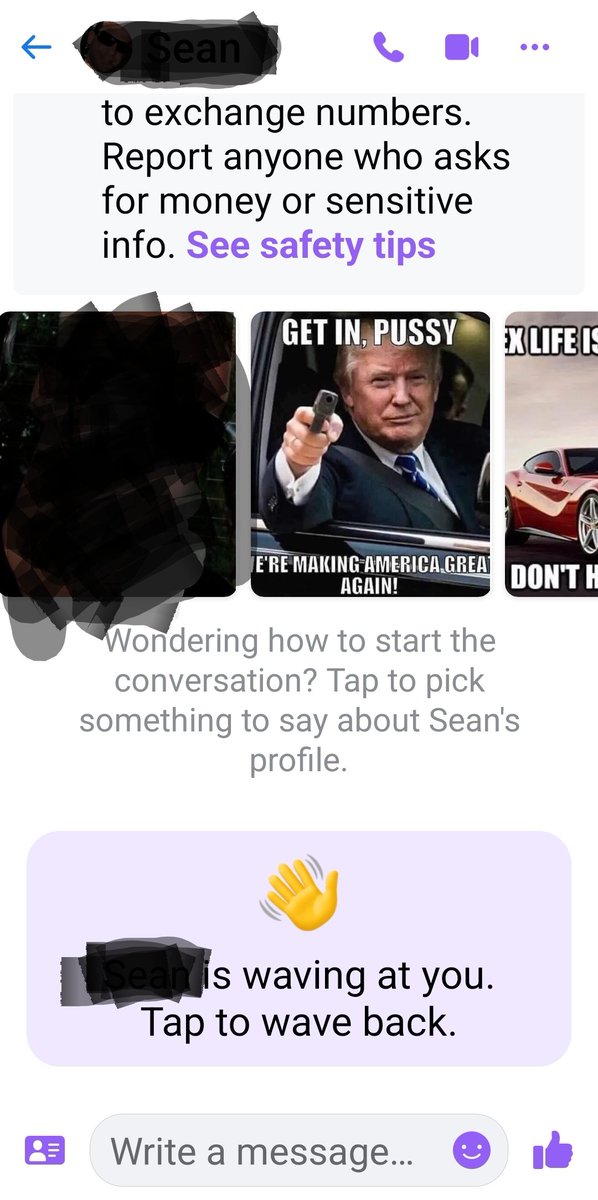 JaniceOwen's tweet photo. Good lord. Decided to try....yet....again....🤦♀️🤦♀️
Either these types or ones that aren't into CFL. I can tell where this is going already.
#DatingSUCKS
#OnlineDating
#FBdatingapp https://t.co/zeaHV7ZUTm