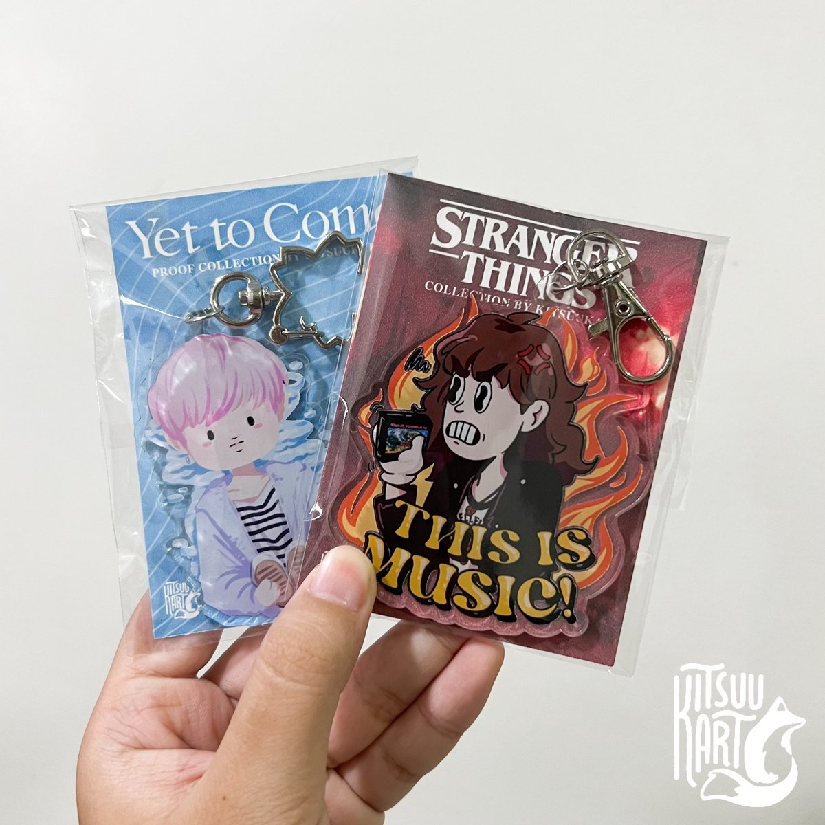 kitsuukart's tweet photo. #KKUpdates
— Packing for our YTC, LnR, and ST collections have started this weekend! Delayed orders from the YTC/LnR Collection will receive special gifts 🤍
— We also have extra stocks for these guys! Do you want us to drop them on Shopee? :> https://t.co/rWaUUpihZ1
