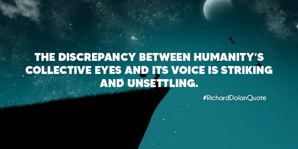 I_D_Official's tweet photo. "The discrepancy between humanity's collective eyes and its voice is striking and unsettling."
#DolanQuote #UFOTwitter https://t.co/b0t36Yjizd