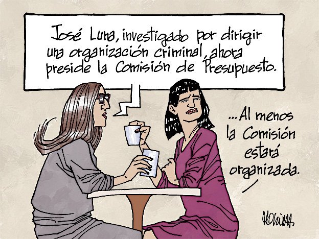 molinadibujos's tweet photo. Organizado. Mi dibujo de hoy en el suplemento @Domingo_LR del diario  @larepublica_pe https://t.co/2iXSFQuJIg