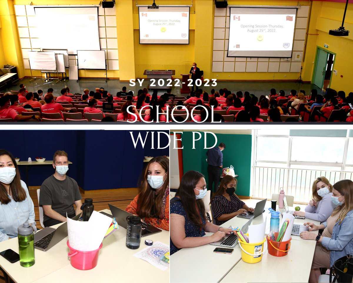 School-Wide Professional Development 
CISB host a school-wide professional development workshop on August 25th, 26th and 29th.
 #Mycisb #lifelonglearners  #teachersPD
#BacktoSchool