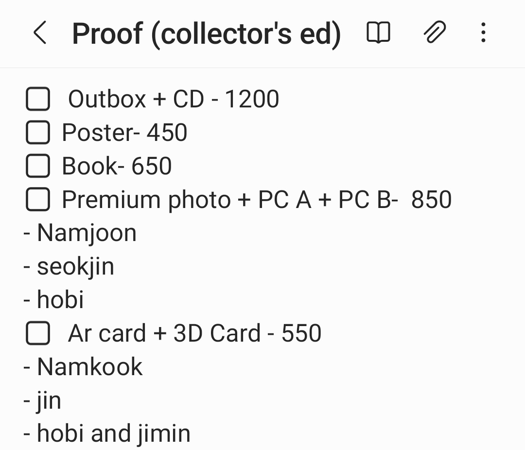 DreamMagicShop's tweet photo. #DreamMagicShopPHGo
Proof ( collector's edition) tingi
— prices can be seen on the 2nd photo
✅️Payo
🚢normal eta
✅️ mine + item or member https://t.co/g5tq1qPmSF