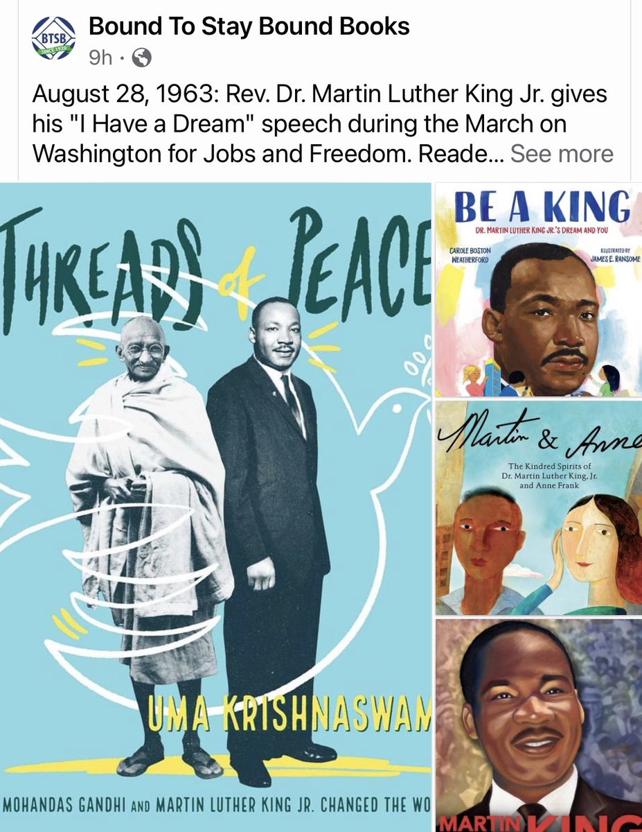 nchurnin's tweet photo. Thank you, @BTSBBooks Honored to see MARTIN & ANNE in this powerful company. @znayberg @CrestonBooks @LernerBooks @KarBenPub @NCRMuseum #RubyBridgesReadingFestival @pubspotlight https://t.co/4Ju8nsp51m