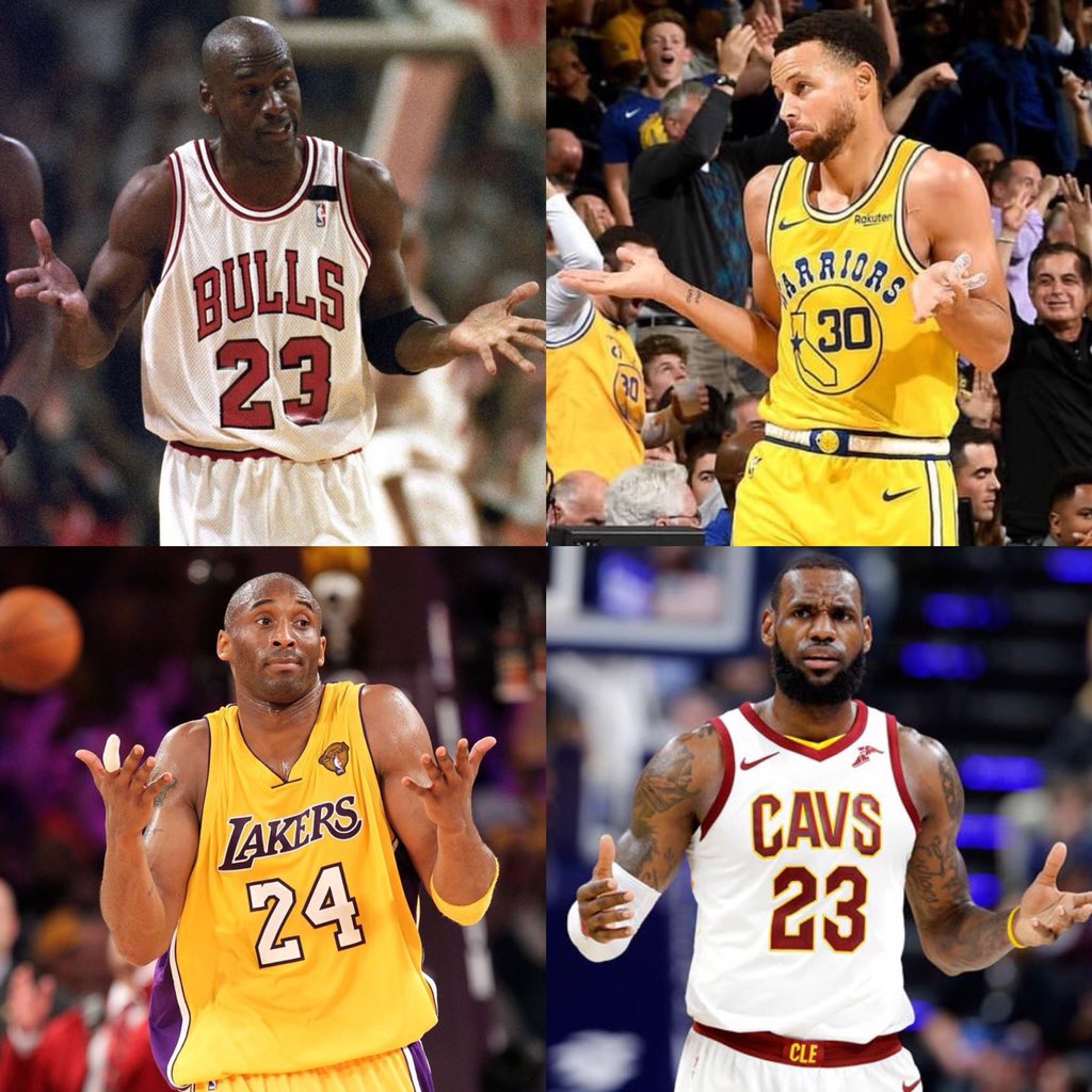 Curry_Muse's tweet photo. GOAT things 🤷🏽 #MJShrug https://t.co/ahwxX1tpiH