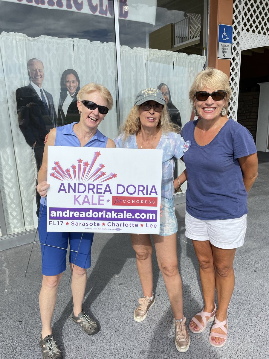 AndreaDoriaKale's tweet photo. #UnityWeekend #BlueShift #Florida #DemocratsDeliver https://t.co/irnNlY3uk6