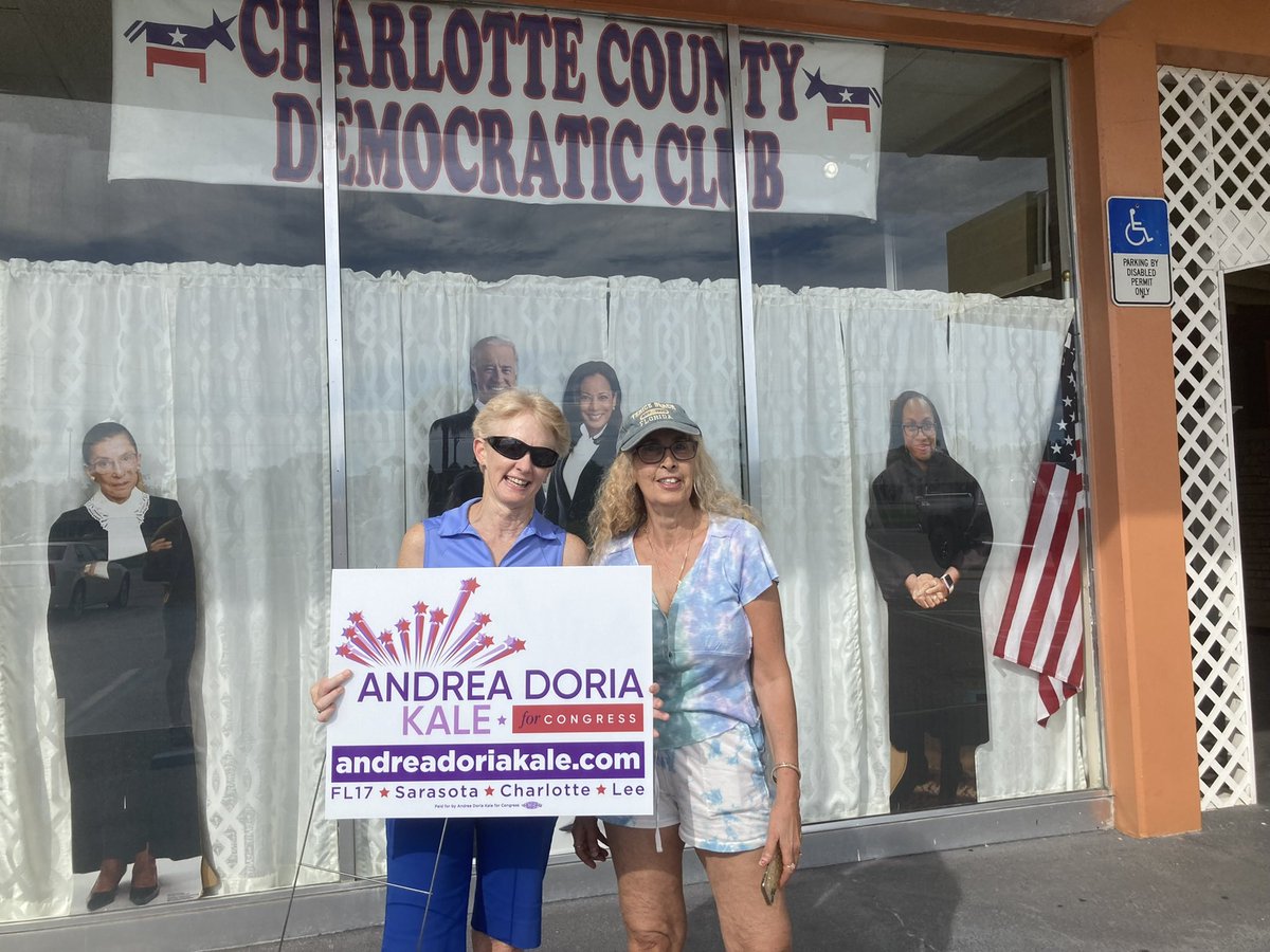 AndreaDoriaKale's tweet photo. #UnityWeekend #BlueShift #Florida #DemocratsDeliver https://t.co/irnNlY3uk6