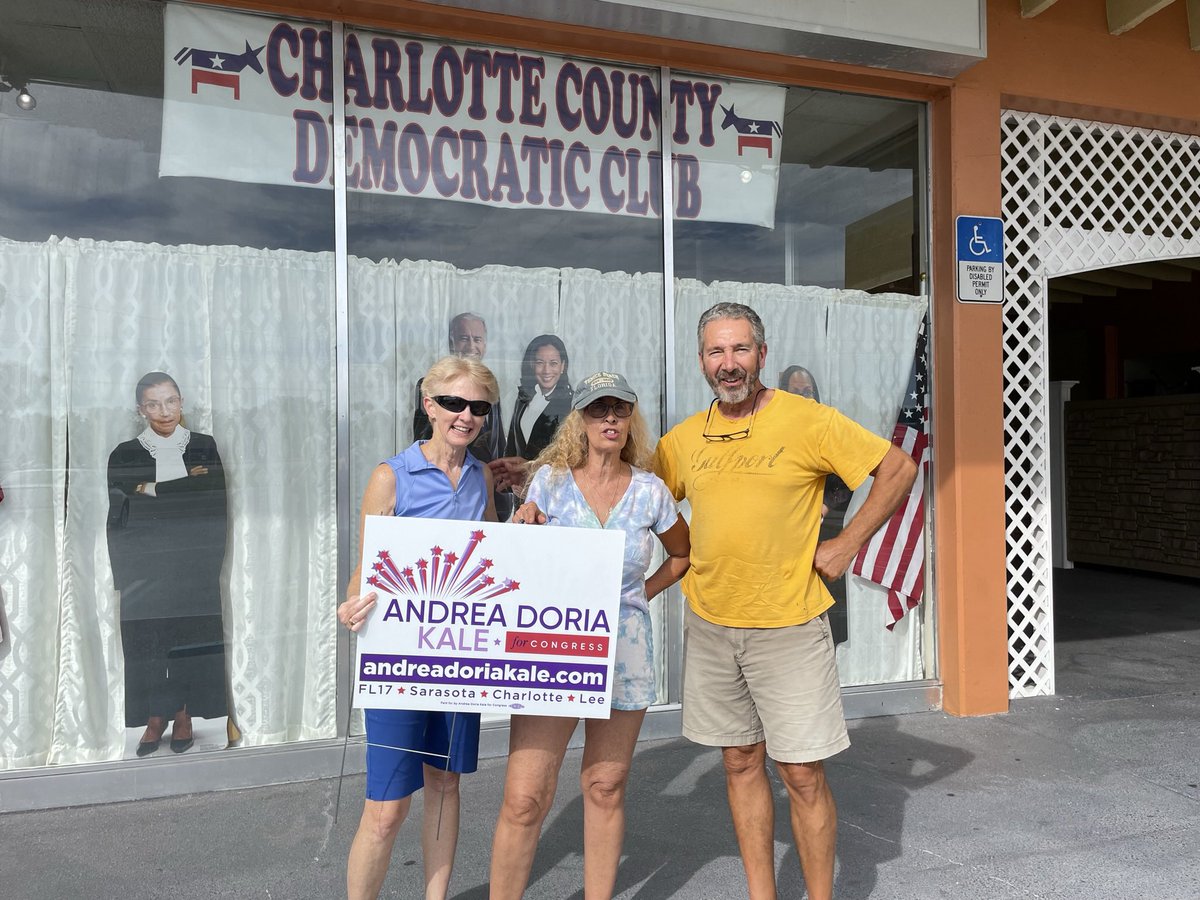 AndreaDoriaKale's tweet photo. #UnityWeekend #BlueShift #Florida #DemocratsDeliver https://t.co/irnNlY3uk6
