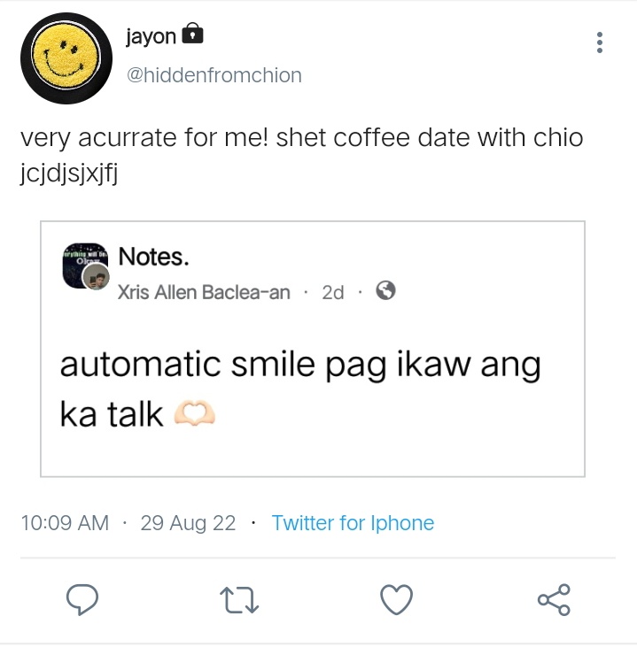 solaris_writes's tweet photo. It's just a happy crush. (sunsun)

Jayon's (psh) friend often notice how Ja would make things just to get noticed by Chio (ksn). And when they asked him what he really feel for the youngest, he always answer...

"It's just a happy crush, nothing more nothing less." https://t.co/Cs6EGCKtBd