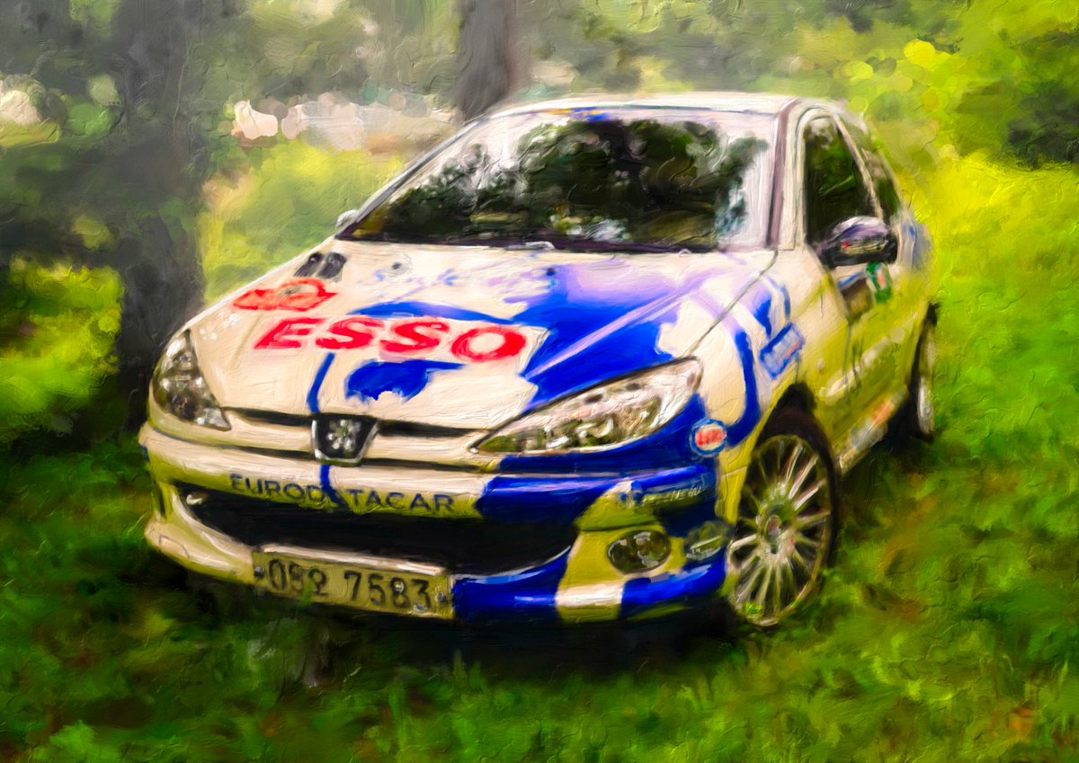 Peugeot 206RC Car Portrait / 자동차 초상화 youtu.be/OeGptAMfBt8 via <a href="/YouTube/">YouTube</a>