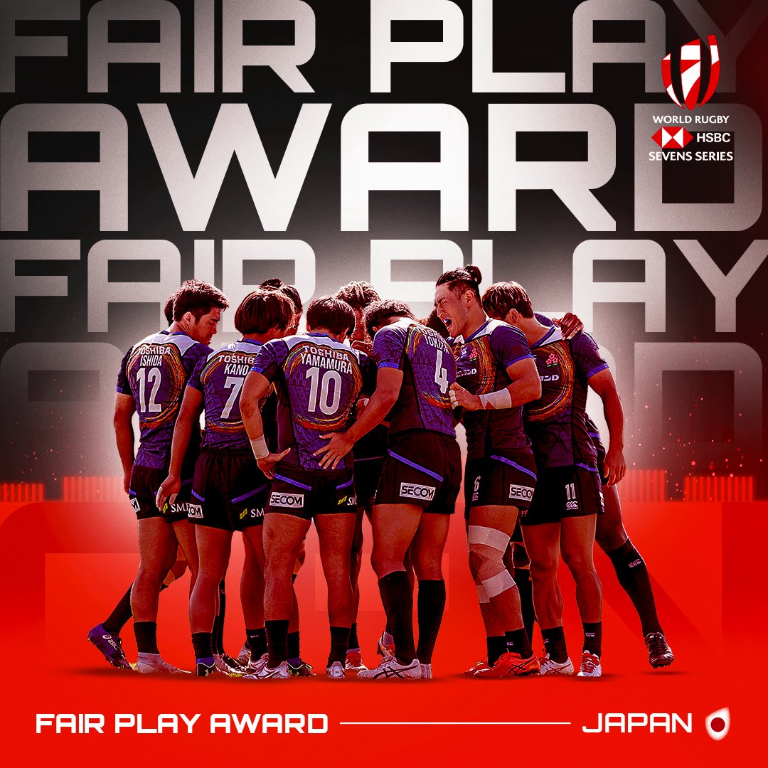 SVNSSeries's tweet photo. This is what it's all about

@JRFURugby are this year's #HSBC7s Series Fair Play Award Winners!

#HSBC7sAward https://t.co/cgYQDuexdT